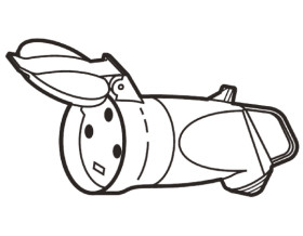 Złącze sieciowe Gniazdo Montaż na kablu 3P+N+E Francuskie 3PN+E 20A