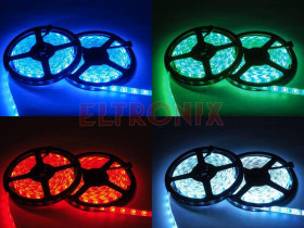 TAŚMA LED SRGB+W 2X5M+STEROWNIK+ ZASILACZ+PILOT 44KEY