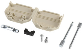 Osłona tylna D-Sub 15 -pinowe Poliamid Prosty MH Connectors A