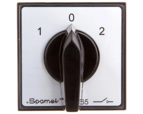 Łącznik krzywkowy sieć-agregat 3P 25A do wbudowania SK25-3.8380P03