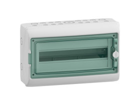 Rozdzielnica hermetyczna natynkowa 18 modułowa 1x18M drzwi transparentne IP65 Mureva MRV-1-18-NT-T 13432 SCHNEIDER ELECTRIC