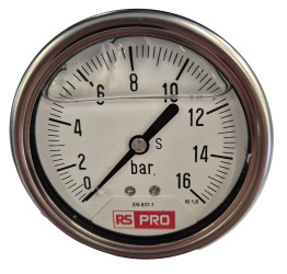 Manometr 63mm BSP 1/4