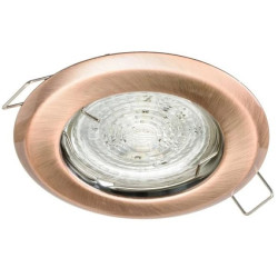 Oprawa ALFA okrągła stała BS stare złoto stalowa