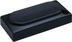 Dual button head, with LED window, partition 16 mm, anthracite, (L x W x H) 31.5 x 15.5 x 6.8 mm, anthracite, for single pushbut