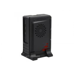 Obudowa statek kosmicznego dla Raspberry Pi 4 z wentylatorem