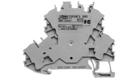 Złączka Szynowa 2-Pietrowa 2,5Mm2 L Szara 2002-2208 Topjobs