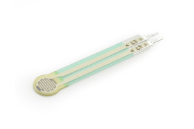 Circular Force Sensor with Extended Leads (Diameter: 7.6mm, 30g-1.5kg, Thickness: 0.3mm)