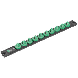 Wera 05136422001 9602 Magnetic Socket Rail 1/2&quot; empty 30 x 370mm