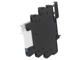 TRS-12VDC-1CO Przekaźnik interfejsowy SPDT Uster: 12VDC 6A na szynę DIN