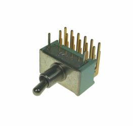 Przełącznik dźwigniowy 12pin kątowy - czteroobwodowy