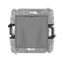 ICON Mechanizm wypustu kablowego szary mat 27IWPK