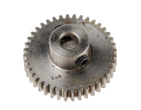 Koło zębate walcowe l.zębów: 40 0.5 Stal śr. otworu: 4mm śr. piasty: 9mm