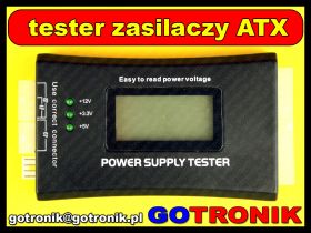Tester zasilaczy komputerowych ATX
