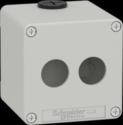 XAPD1502 Empty housing, metal, gray, 2 command points 22 mm