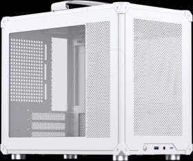C6MAXWHITE Jonsbo C6 MAX mini enclosure - mATX, tempered glass