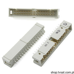 09185345322 Connector 2 x 17 Pin Header THT HARTING