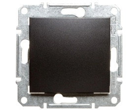 SEDNA Łącznik jednobiegunowy 10AX grafitowy IP44 SDN0100370