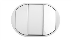 Celiane Klawisz Potrójny Łącznika Biały 068024