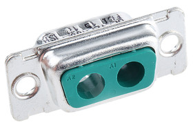 Złącze D-Sub 2 (zasilające)-pinowe Montaż na kablu