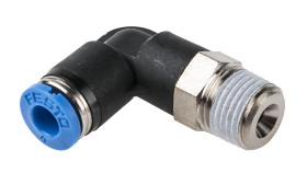 Złączka pneumatyczna R 1/8 męskie Wciskane 4 mm Festo Adapter gwintowany kolankowy R 1/8 męskie