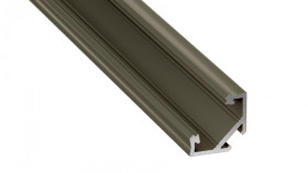 Profil LED LUMINES typ C Inox 2m