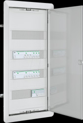 ABNAH104F01 AMIGO small distribution board, surface-mounted, 4-rows, wired a