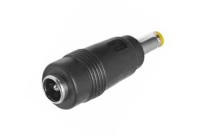WDC1.7/4.75-GDC2.1 Przejściówka, wtyk prosty DC1.7/4.75mm - gniazdo DC2.1/5.5mm