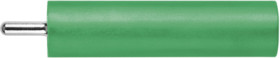 4 mm socket, pin connection, CAT II, green, LB 4-1.5 S NI / 20 / GN