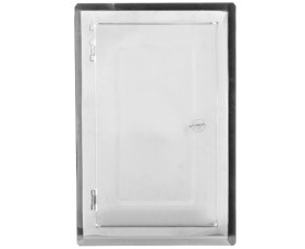 Drzwiczki rewizyjne nierdzewne 150x250mm białe DMNW49