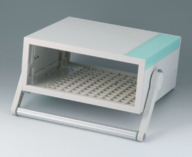 ABS enclosure, (L x W x H) 260 x 245 x 124 mm, gray white (RAL 9002), IP40, B2210305