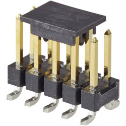 FCI 95278-101A04LF Pin Strip 2 Rows 2 Pins/Row Standard 1 Piece