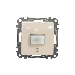 Czujnik ruchu 160 st. (10A), beżowy, Sedna Design i Elements SDD112504