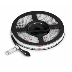 Pasek LED FCOB SPI RGBCCT IC WS2811 - cyfrowy, adresowany - IP66 840LED/m, 23W/m, 24V - 3m
