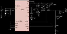 40V Low I, 3MHz Synchronous Step-Down Controller with Spread Spectrum