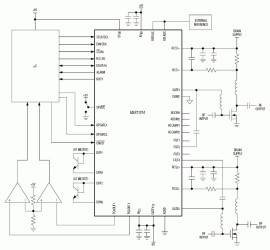 Automatic RF MESFET Amplifier Drain-Current Controllers