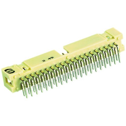 Pin header, 40 pole, pitch 2.54 mm, angled, beige, 09195406323
