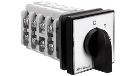 Łącznik Krzywkowy Gwiazda-Trójkąt 16A 3P Zatablicowy Z Płytką Przednią Ip65...