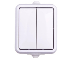 HYDRO Łącznik hermetyczny świecznikowy IP44 biały 120405