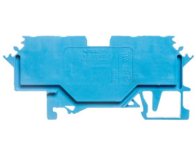 Złączka szynowa 4-przewodowa 2,5mm2 niebieska 280-604 /100szt./