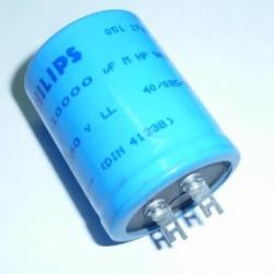 Kondensator elektrolityczny 10000uF 40V 85' SNAP PHILIPS [kod#KE003]