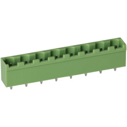 TruConnect 211878 7.62mm 8 Way 15A 300V Header Straight Top Entry Closed