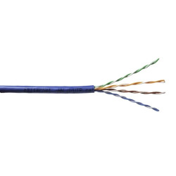Kabel Emiter Net UTP (U/UTP) kat. 5e, linka 4 x 2x 24 AWG PCW, niebieski, K/EMITERNET-UTP5ELINKA. /305m/