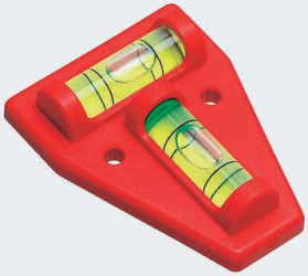 Poziomica Poziomica krzyżowa długość 60mm libelki: 2