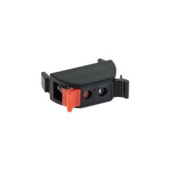 Gniazdo głośnikowe ze złączami zaciskowymi, 2-pin, prostokątne 31x12mm