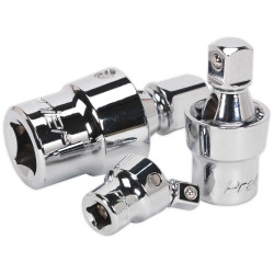 Sealey AK27371 Universal Joint Set 3pc