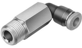 Złączka pneumatyczna R 1/4 męskie Wciskane 4 mm Festo Adapter gwintowany kolankowy