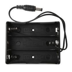 Koszyk na akumulator 3x 18650 z wtykiem DC 2.1