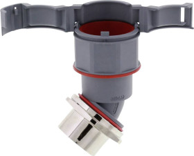 Wiska 10107336 EMBF45I-23-25-BG Połączenie śrubowe szary 45° 25 szt.