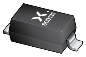 Dioda SOD-123 200mA Montaż powierzchniowy 30V Bariera Schottky'ego Pojedyncza BAT54GWX