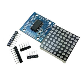 Moduł matrycy LED 8x8 SPI MAX7219 SMD